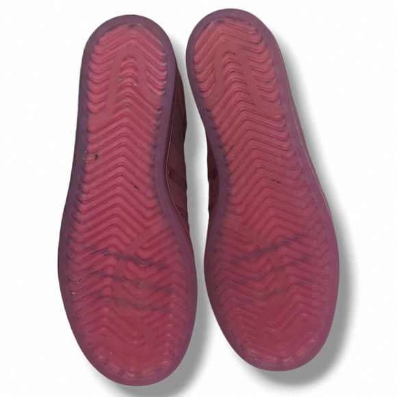 Adidas | Superstar Semi Solar Pink Jelly Platform Sneakers Women's Size 7 - Picture 9 of 10